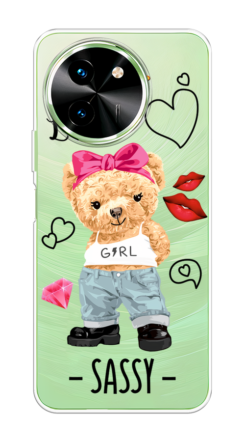 

Чехол на Vivo T3x/Y38 5G "Sugar Mommy", Голубой;белый;розовый, 2610650-1