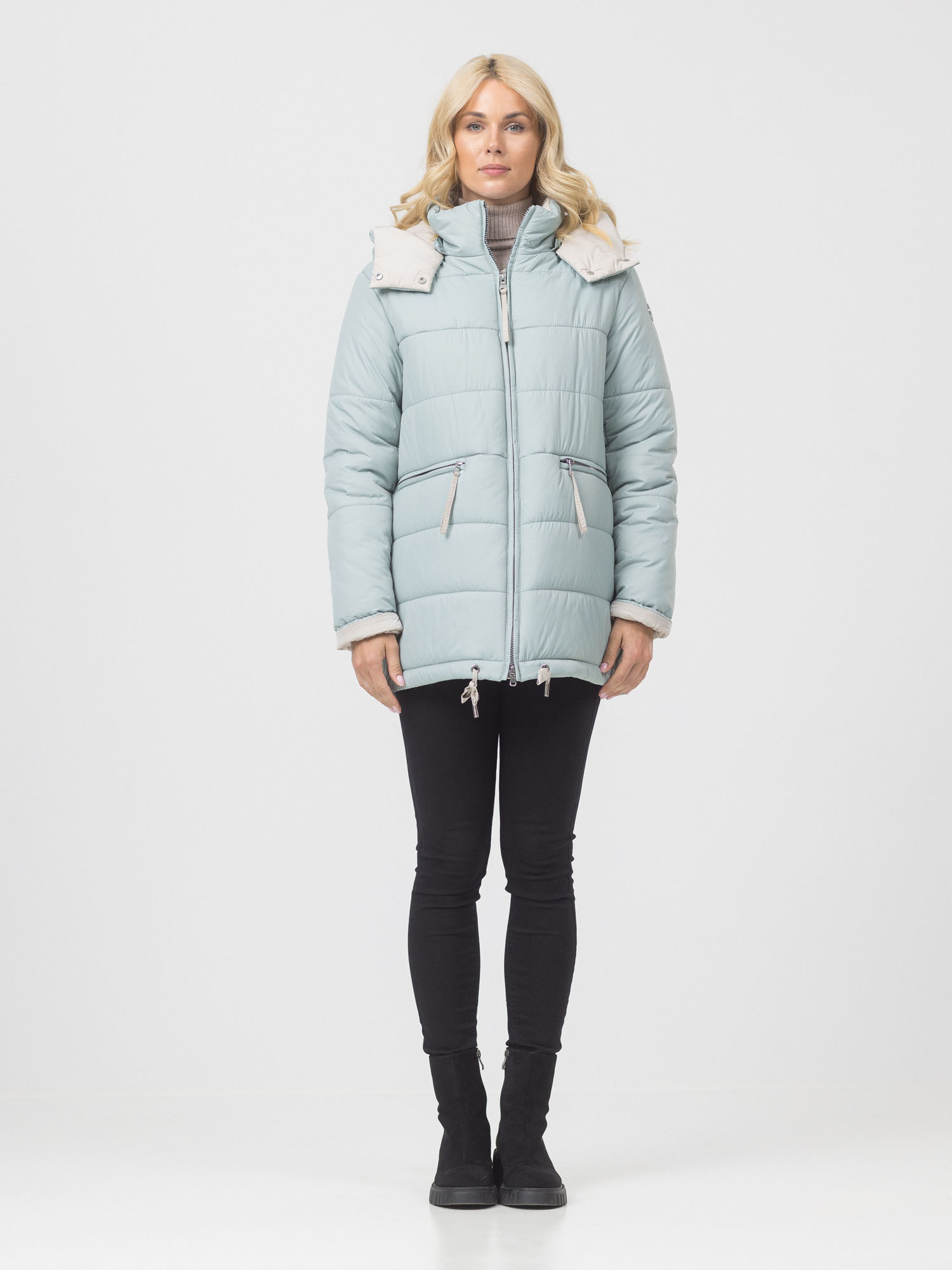 

Куртка женская Maritta 32-3004-50 зеленая 52 EU, Зеленый, 32-3004-50
