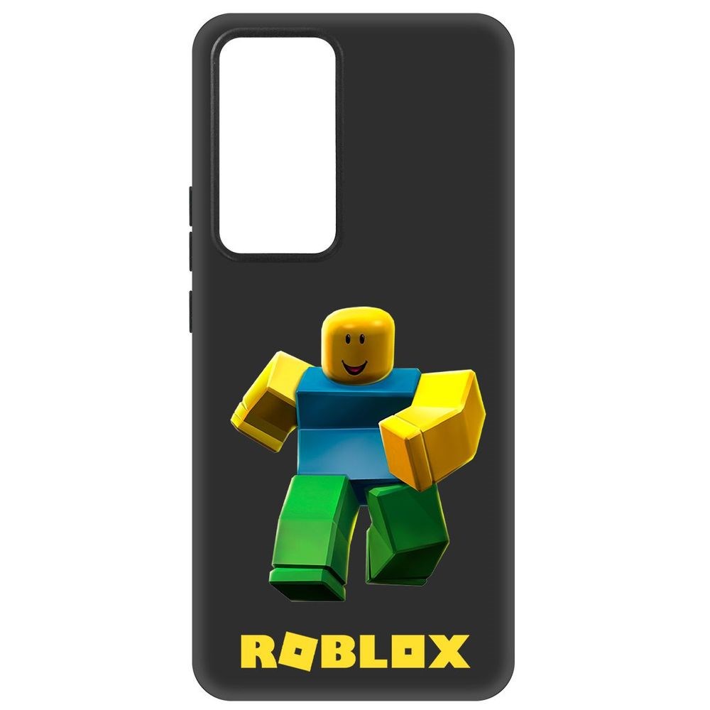 

Чехол-накладка Софт Roblox-Классический Нуб для Xiaomi 12T, Черный