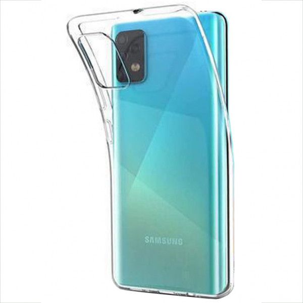 фото Прозрачный силиконовый чехол epik для samsung galaxy a72