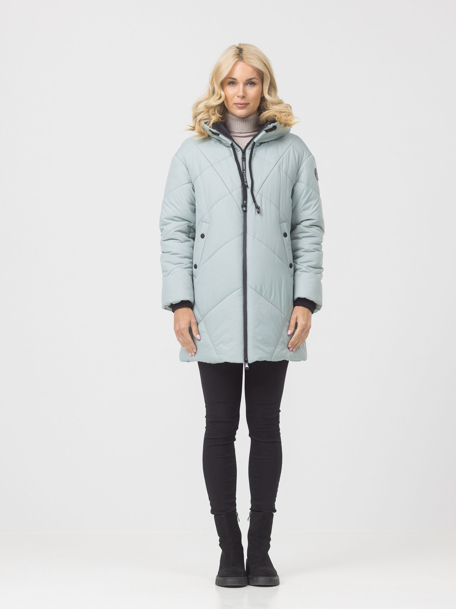 

Куртка женская Maritta 32-3014-50 зеленая 36 EU, Зеленый, 32-3014-50
