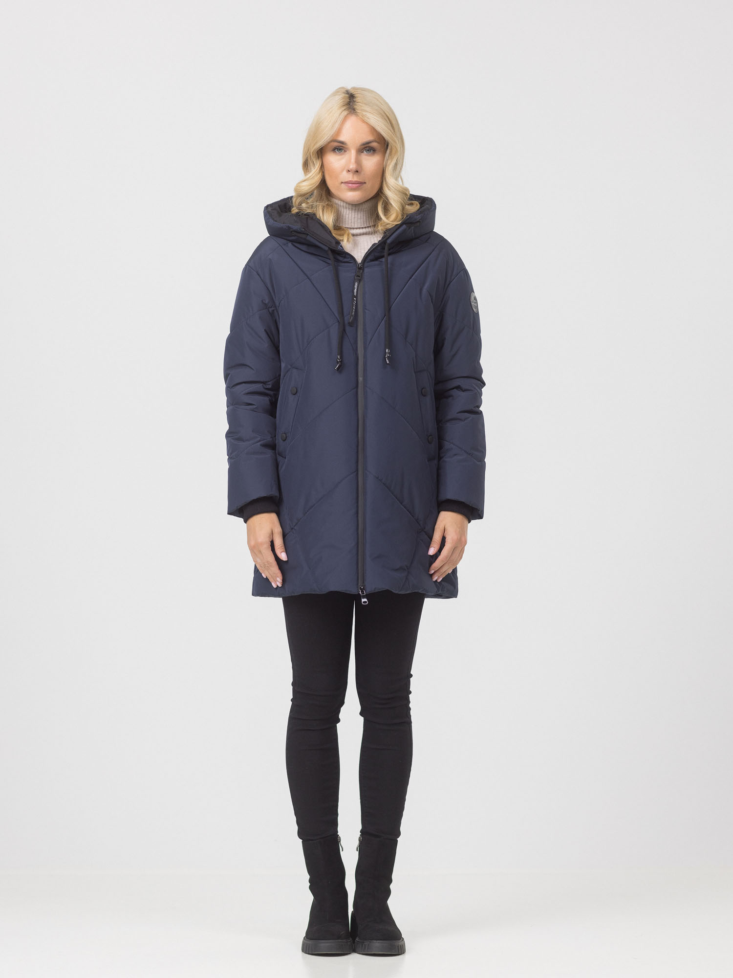 

Куртка женская Maritta 32-3014-10 синяя 44 EU, Синий, 32-3014-10