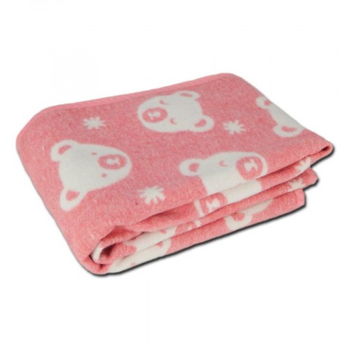 Одеяло детское Sonnet байковое жаккардовое 100х140 одеяло детское тексторг байковое 100х140 см обз 20 розовый