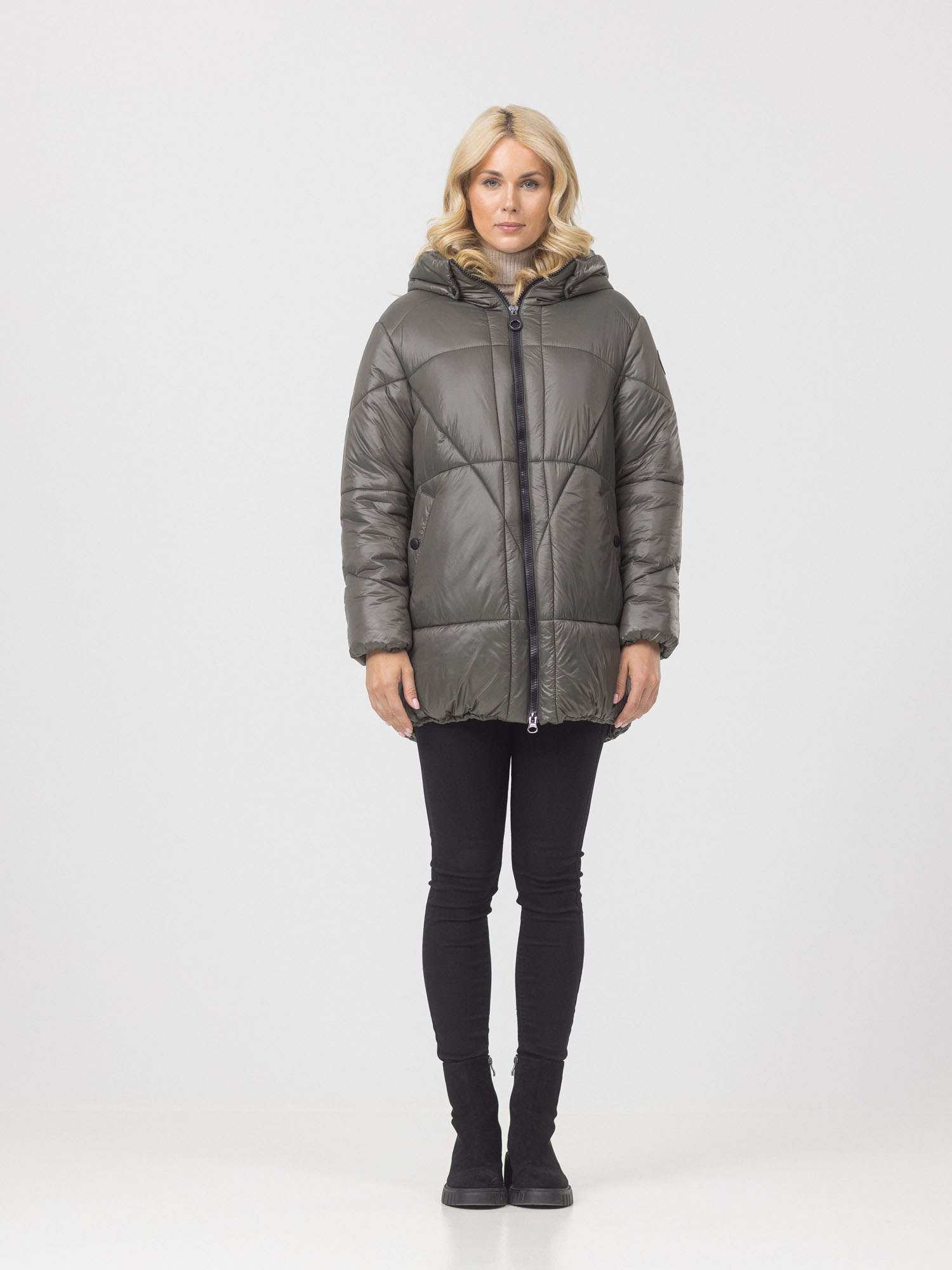 

Куртка женская Maritta 32-3001-170 зеленая 36 EU, Зеленый, 32-3001-170