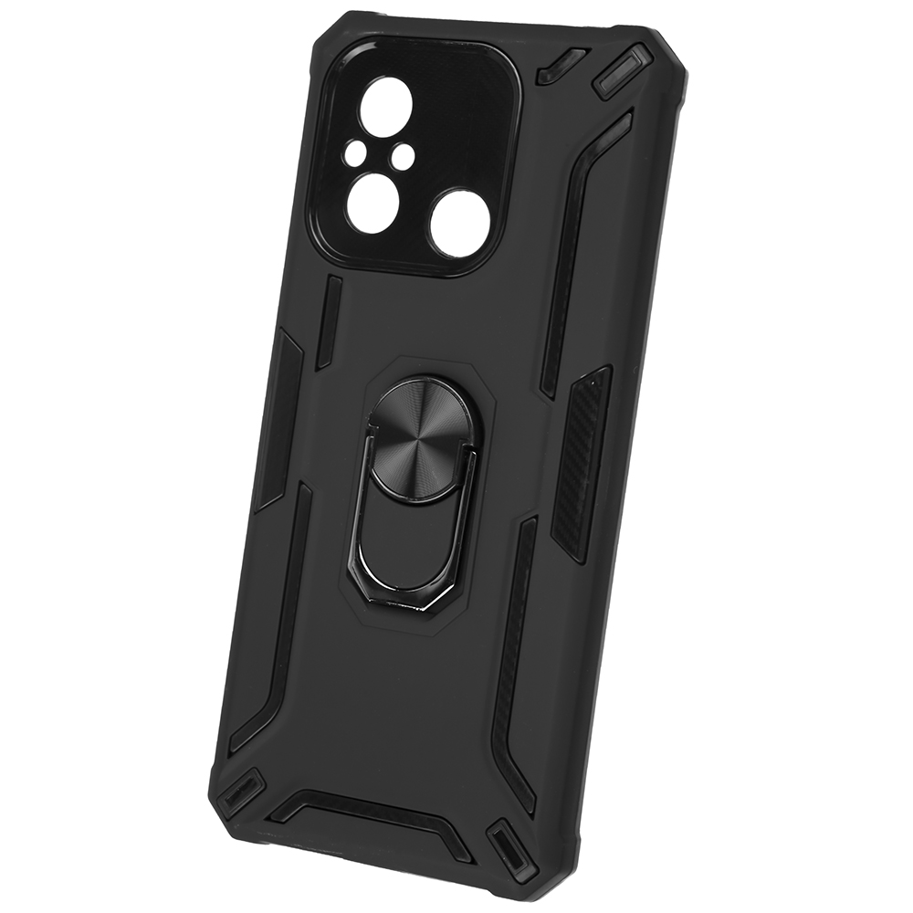 

Чехол Gresso Ring + Shock Black для Xiaomi Redmi 12C, Черный, Ring + Shock для Xiaomi Redmi 12C