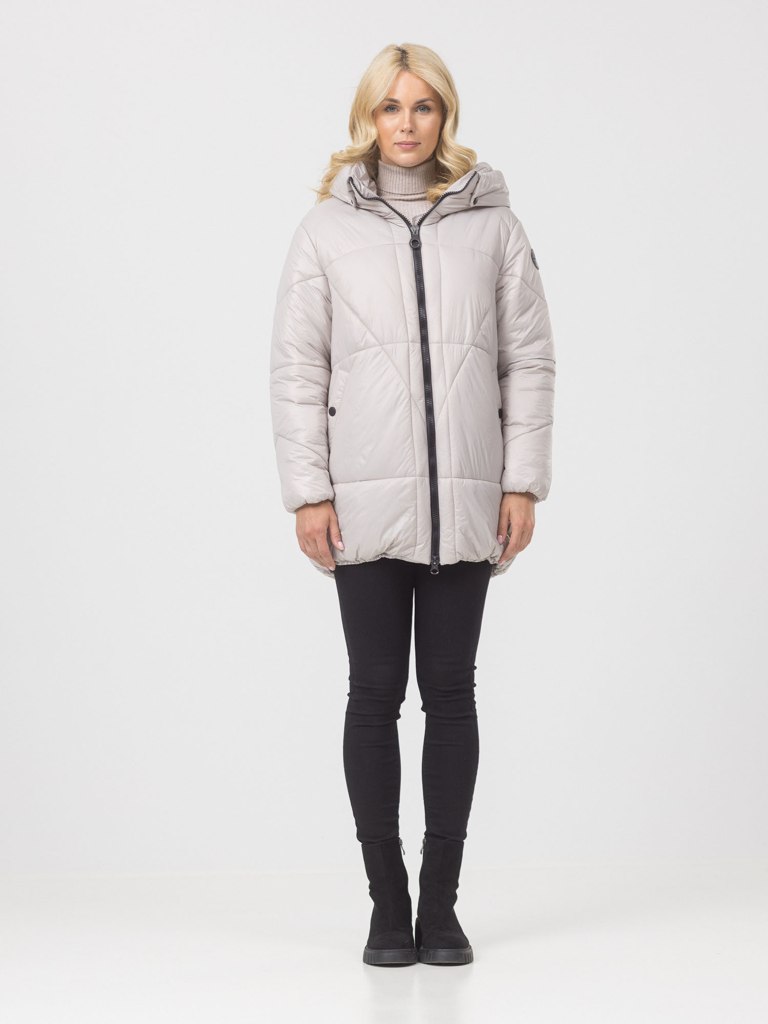 

Куртка женская Maritta 32-3001-170 бежевая 50 EU, Бежевый, 32-3001-170