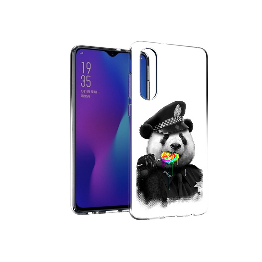 

Чехол MyPads Tocco для Huawei P30 Панда полиция, Прозрачный, Tocco
