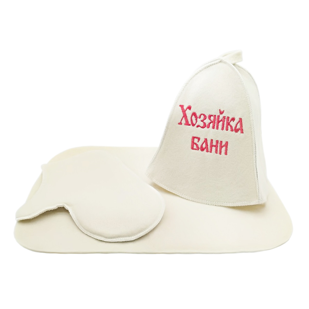 

Шапка для бани Бацькина баня 13013  бежевый