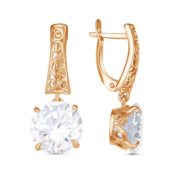 

Серьги из серебра TEO MAORI 83387799, фианит, 83387799