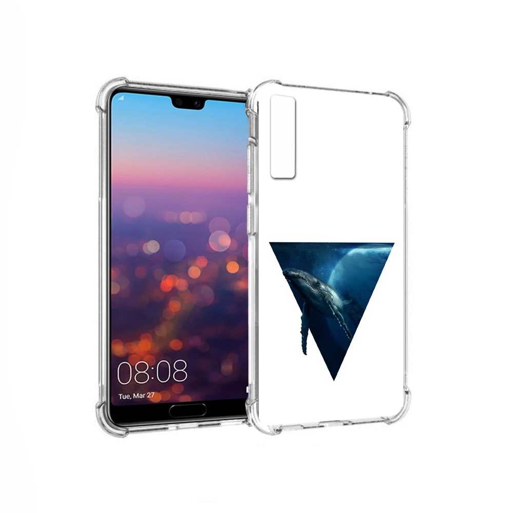 

Чехол MyPads Tocco для Huawei P20 Pro 3D кит (PT108144.28.2), Прозрачный, Tocco