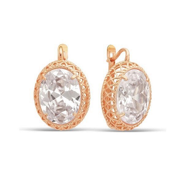 

Серьги из серебра TEO MAORI 83387613, фианит, 83387613