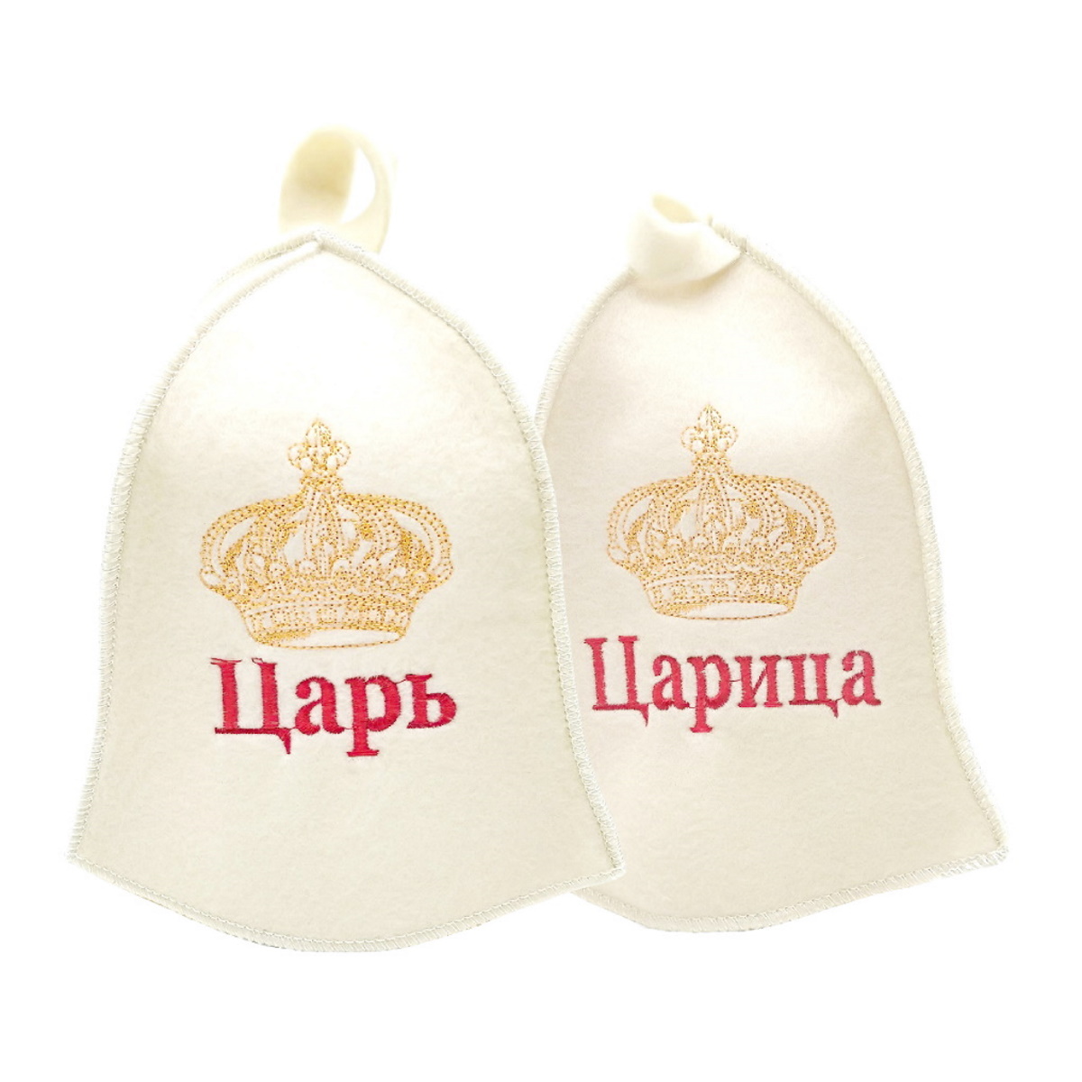 

Шапка для бани Бацькина баня 100-2 onesize бежевый желтый красный
