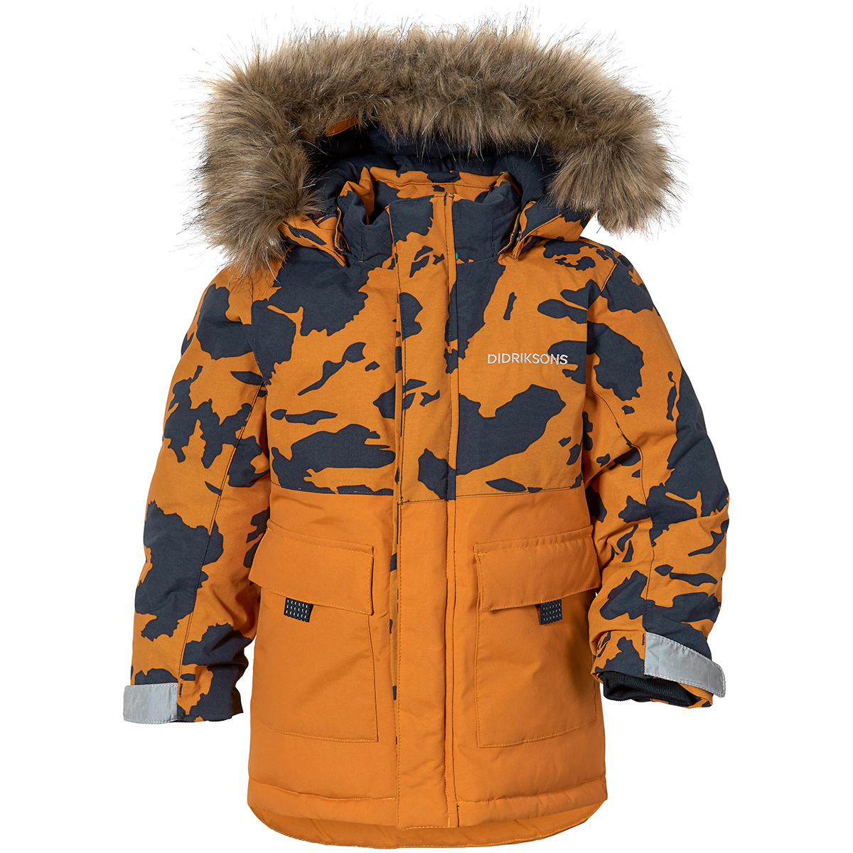 фото Куртка детская didriksons polarbjornen printed parka 2 острова на золотом р. 140