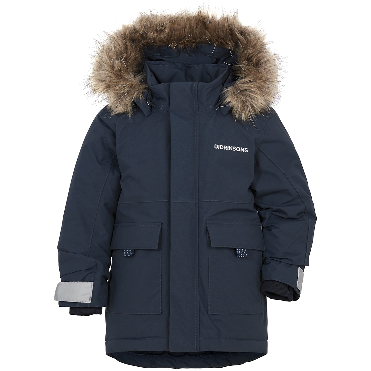 фото Куртка детская didriksons polarbjornen parka 504157-039 морской бриз р. 140