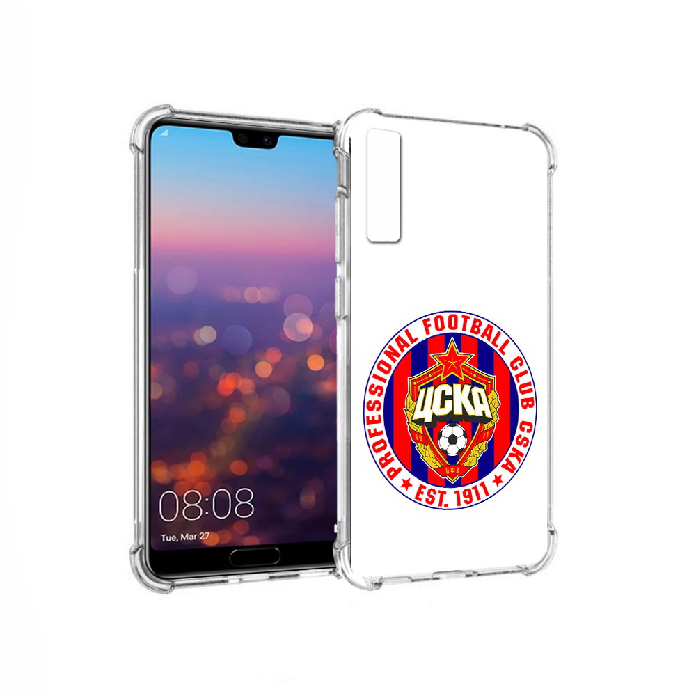 Чехол MyPads Tocco для Huawei P20 Pro ФК ЦСК логотип (PT108144.28.178)