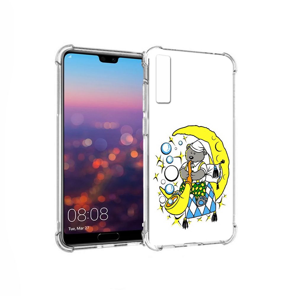 

Чехол MyPads Tocco для Huawei P20 Pro Сырная луна (PT108144.28.167), Прозрачный, Tocco