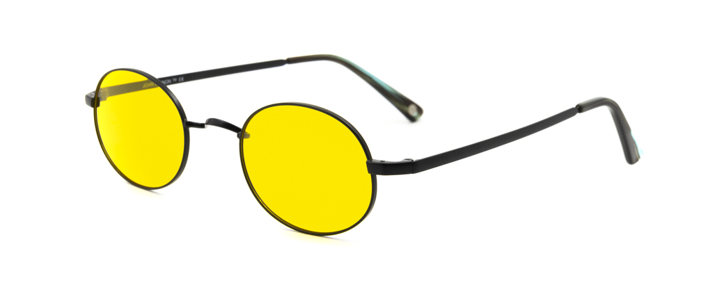 Солнцезащитные очки унисекс John Lennon WHEELS желтые