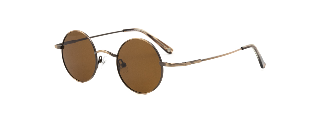 Солнцезащитные очки унисекс John Lennon WALRUS коричневые