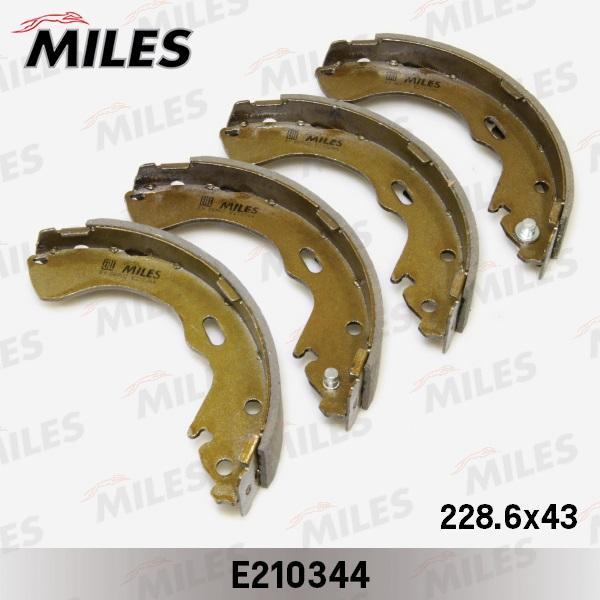 

Тормозные колодки Miles E210344