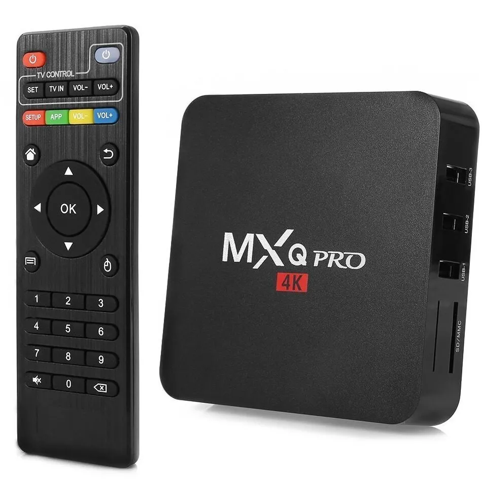 фото Андроид тв приставка для телевизора dgmedia mxq pro s905w 2/16 gb