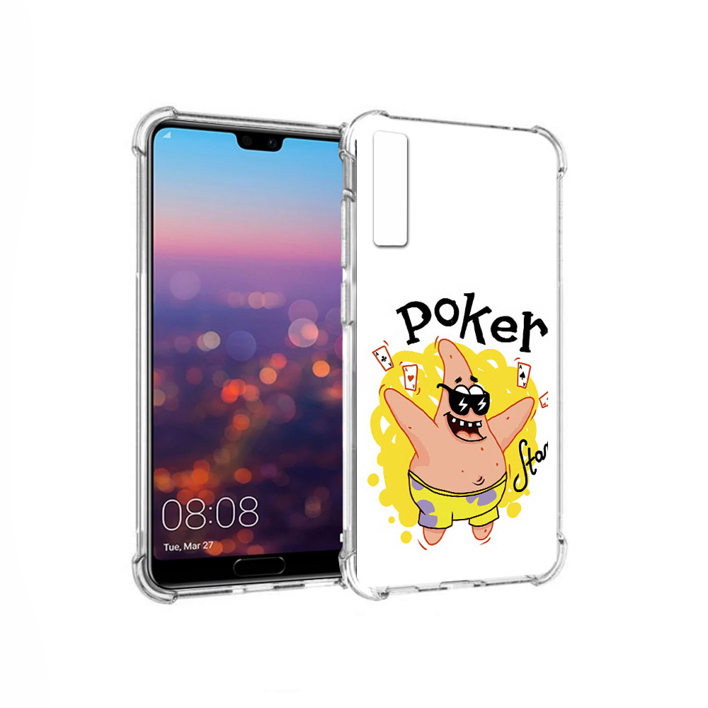 

Чехол MyPads Tocco для Huawei P20 Pro Патрик (PT108144.28.133), Прозрачный, Tocco