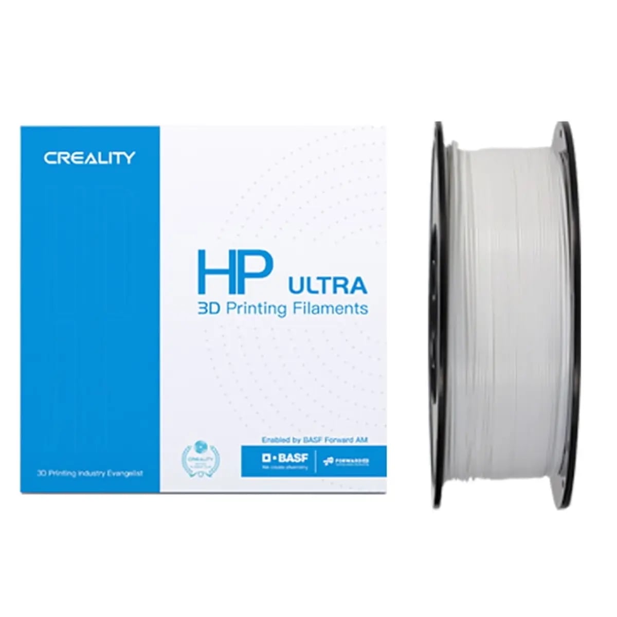 

Катушка пластика Creality HP ULTRA PLA, белый 1,75 мм 1кг для 3D принтеров, HP ULTRA PLA