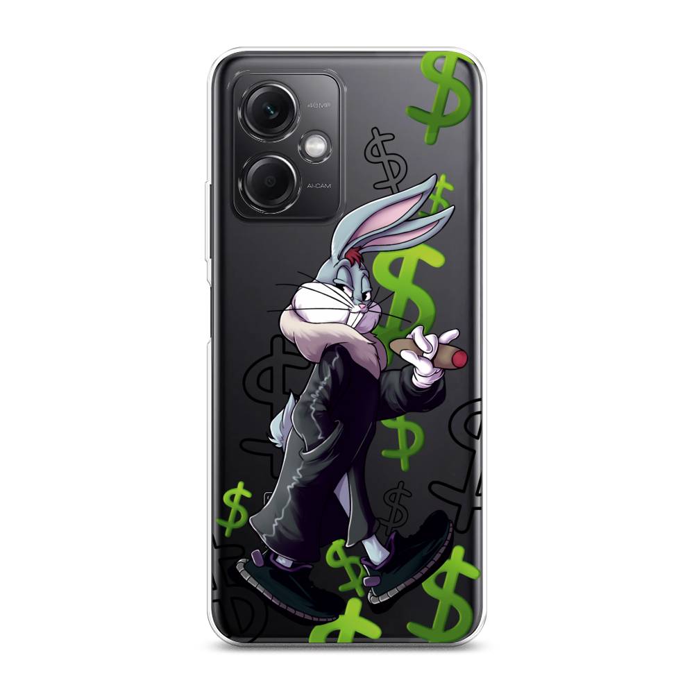 

Чехол на Xiaomi Redmi Note 12 5G "Rich Bugs Bunny", Зеленый;черный;голубой, 316950-6