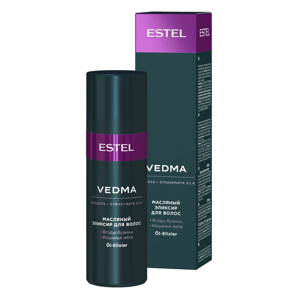 фото Estel vedma - эликсир масляный для волос, 50 мл