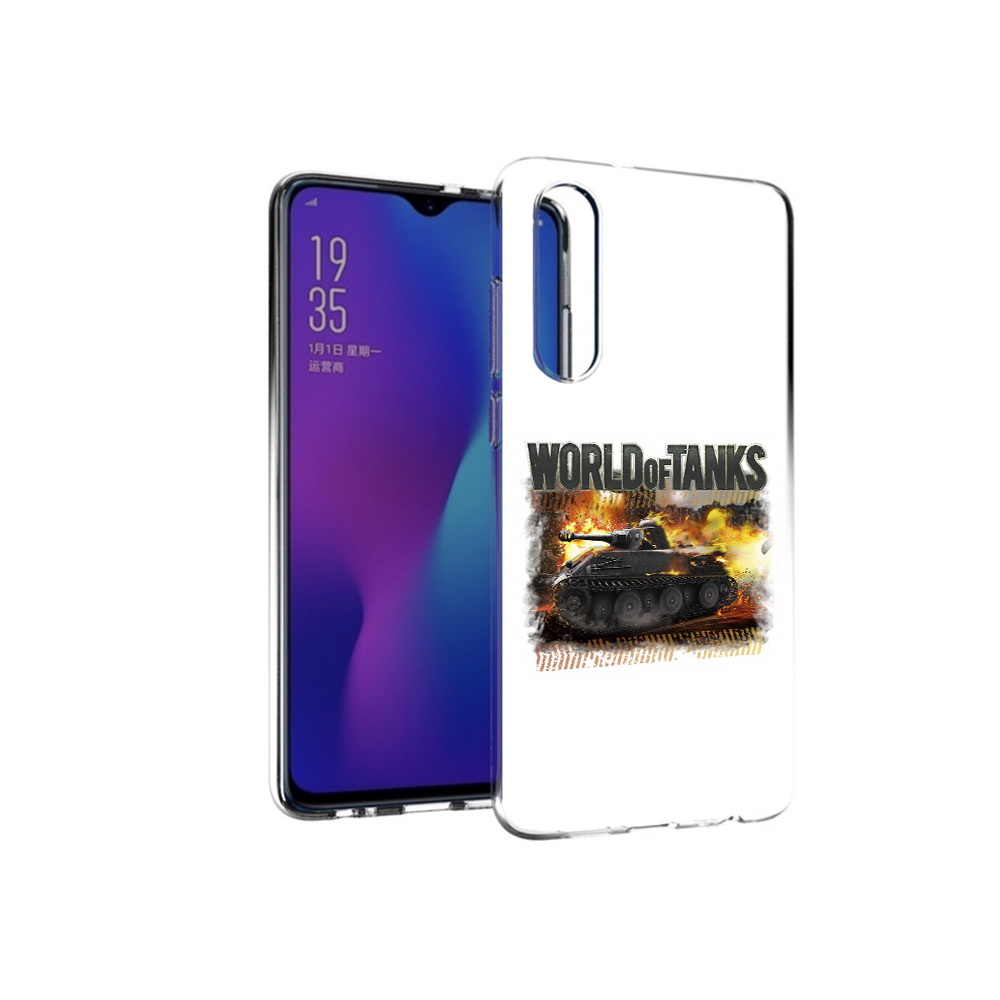 Чехол MyPads Tocco для Huawei P30 Мир танков-2