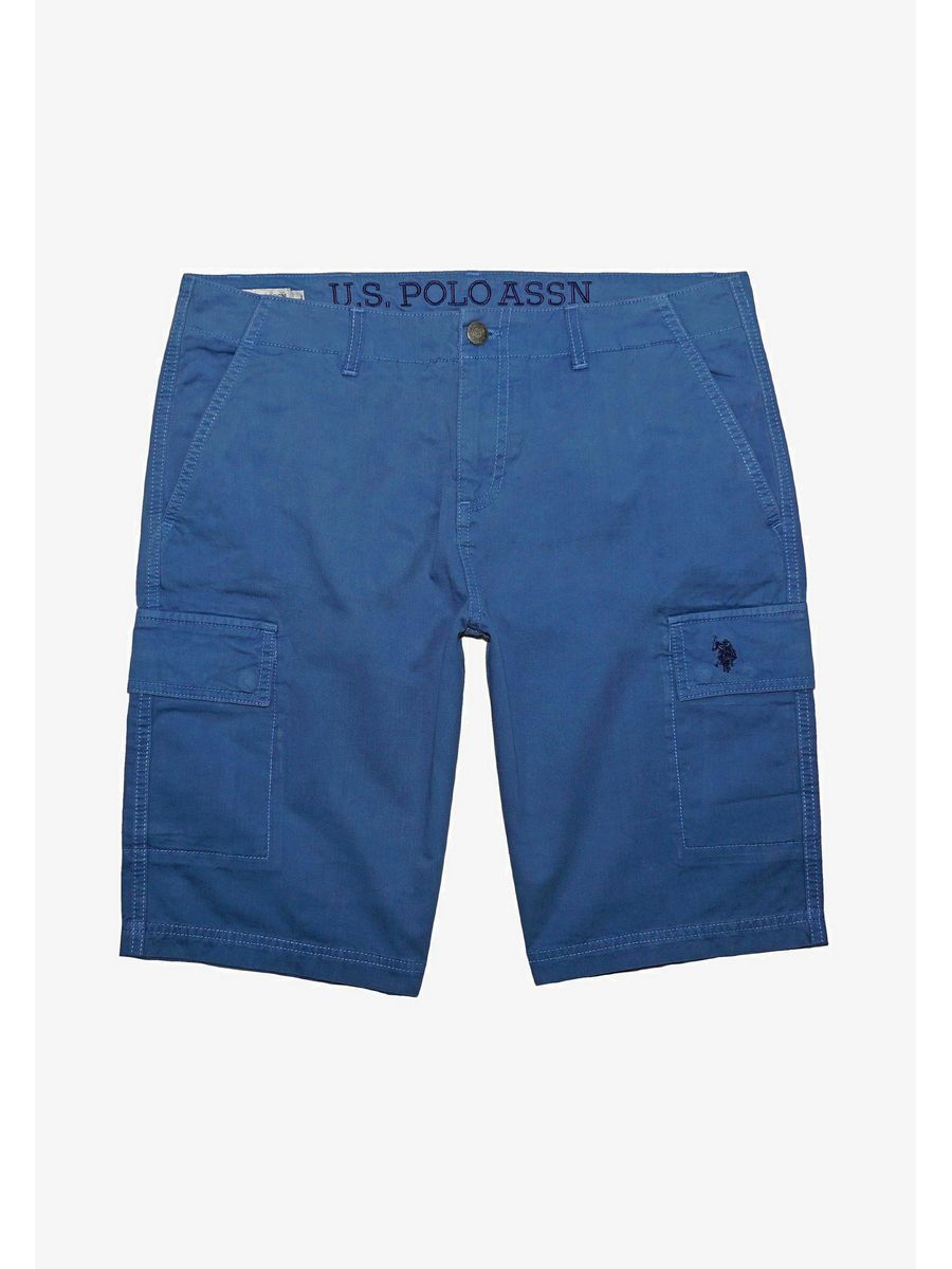 

Шорты карго мужские U.S. POLO Assn. US222F00R синие XL, Синий, US222F00R