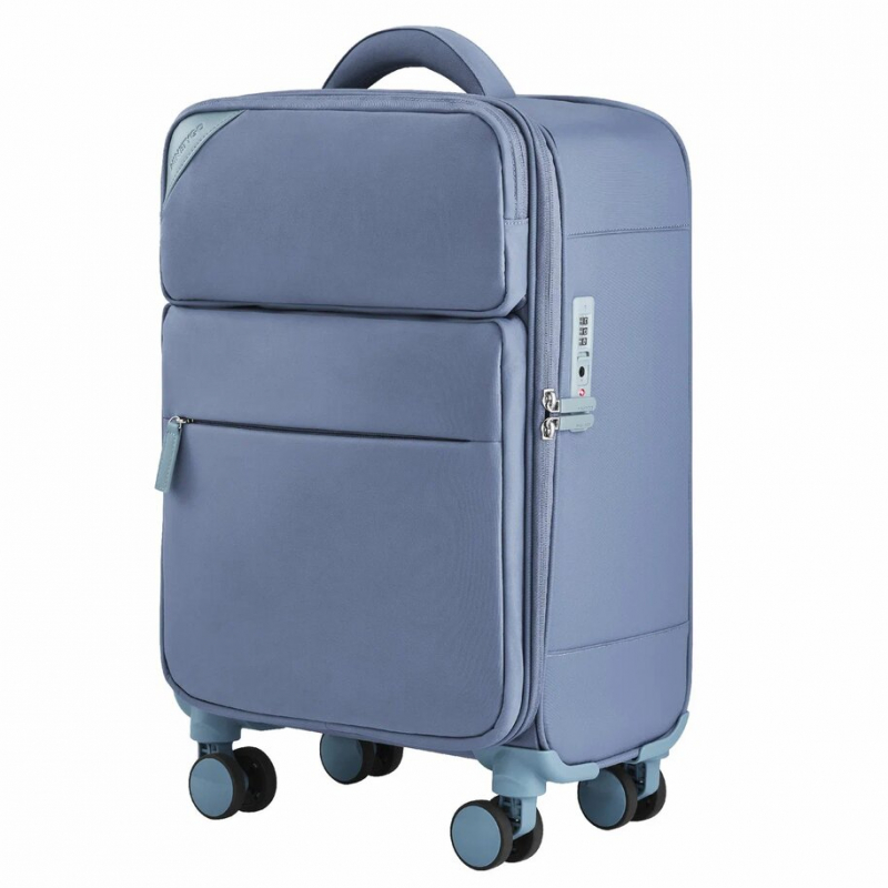 фото Чемодан унисекс ninetygo space original luggage голубой s