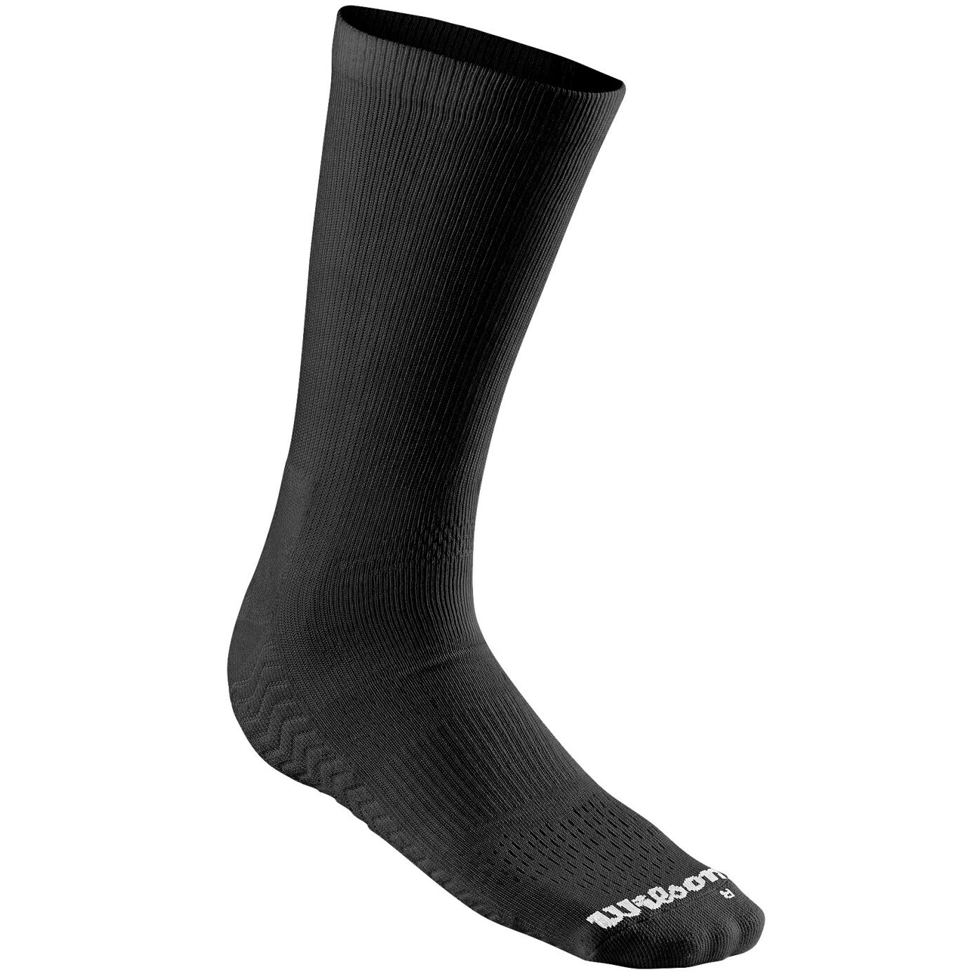 фото Носки мужские wilson m rush pro crew sock 1pr/pk черные 43-46