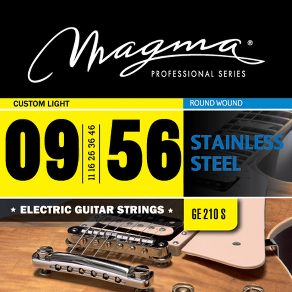 Комплект струн для 7-струнной электрогитары 9-56 Magma Strings GE210S 974₽