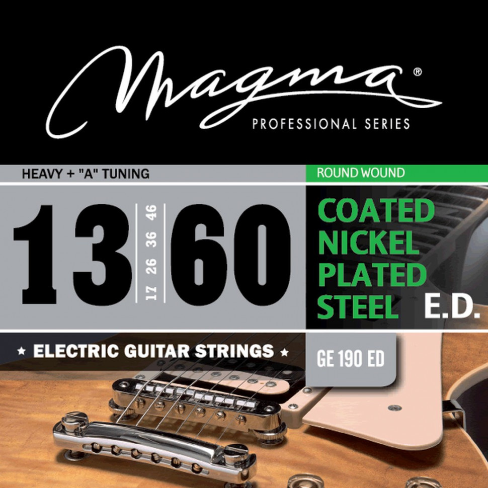 

Комплект струн для электрогитары 13-60 Magma Strings GE190ED, GE190ED