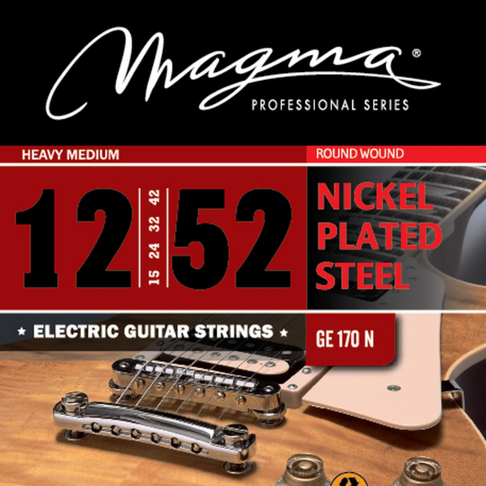 

Комплект струн для электрогитары 12-50 Magma Strings GE170N, GE170N