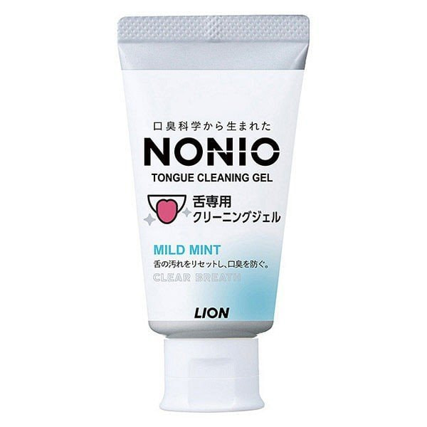 

Очищающий гель LION Nonio для языка и удаления неприятного запаха нежная мята 45 г, LION Очищающий гель Nonio для языка и удаления неприятного запаха нежная мята 45 гр.