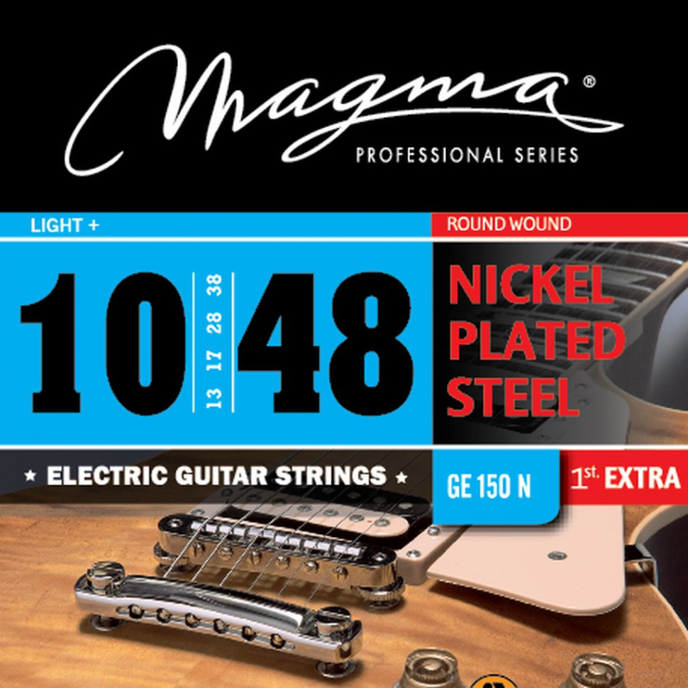 Комплект струн для электрогитары 10-48 Magma Strings GE150N 823₽