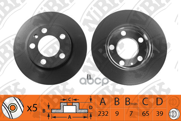 

Диск тормозной audi a3 9703/volkswagen g4/g5/polo 02/polo sedan rus r15 задний rn1084
