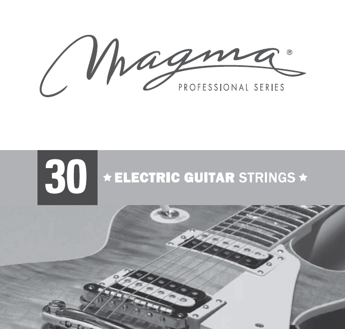 

Одиночная струна для электрогитары 30 Magma Strings GE030N, GE030N