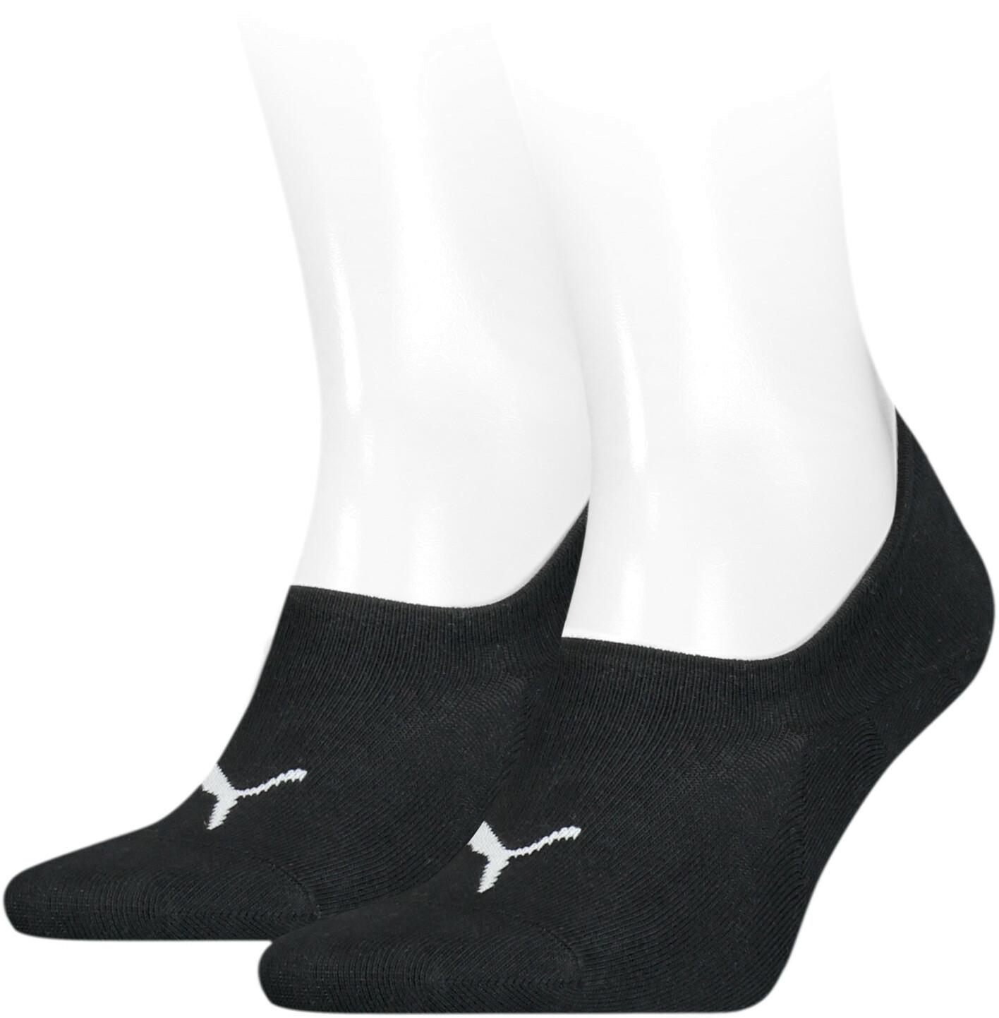 

Комплект носков Puma Unisex Footie 2P High Cut - черный, 90798101