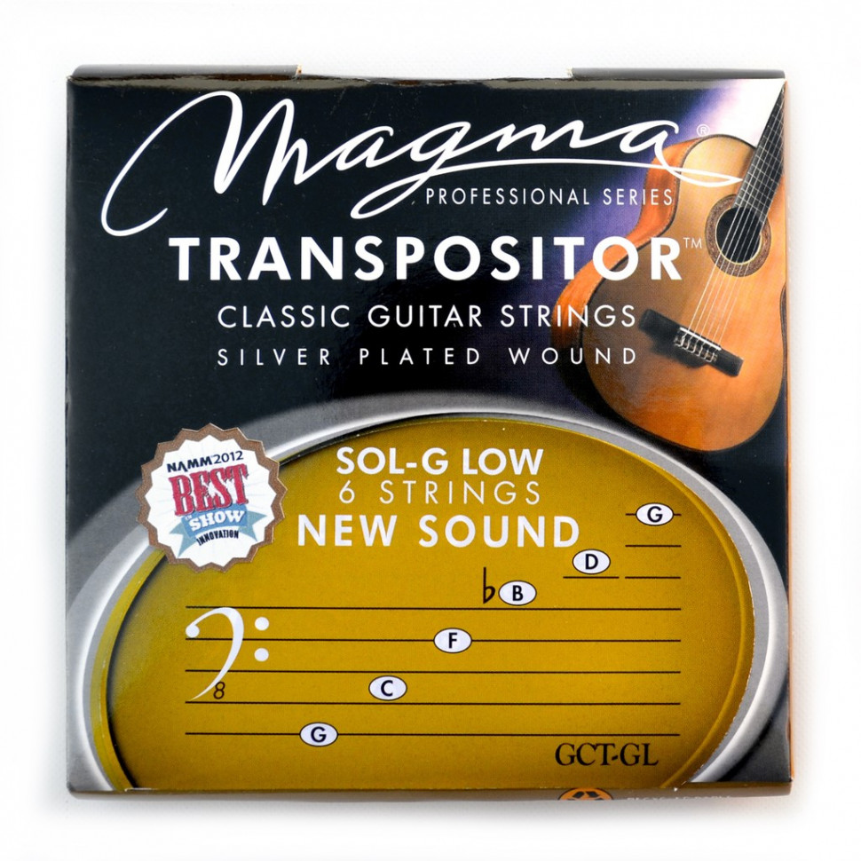 

Комплект струн для классической гитары Magma Strings GCT-GL, GCT-GL