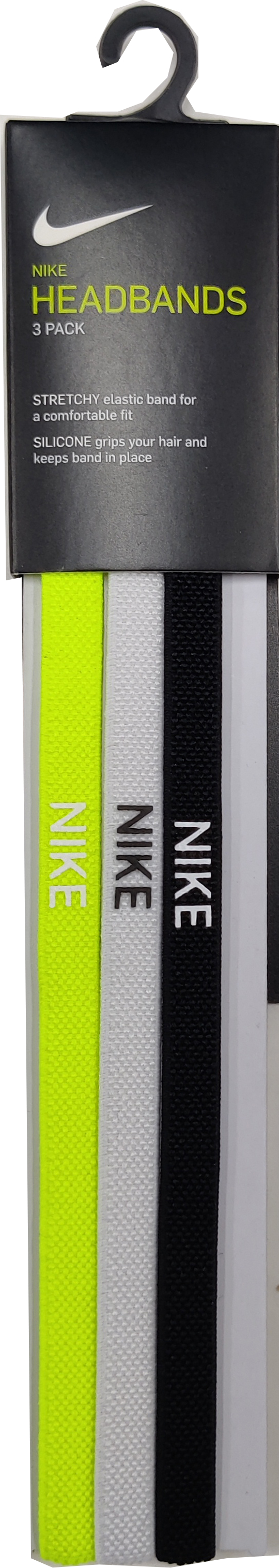 

Резинка для волос Nike Elastic Headbands 3 Pk onesize, N.000.0067.019.OS