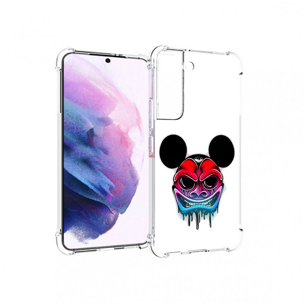 

Чехол MyPads Tocco для Samsung Galaxy S22 микки в маске (PT194926.508.473), Прозрачный, Tocco