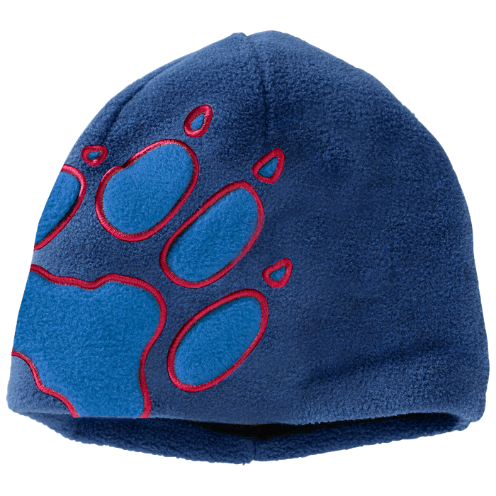 

Шапка детская Jack Wolfskin Front Paw Hat Kids royal blue, Синий, Front Paw Hat Kids