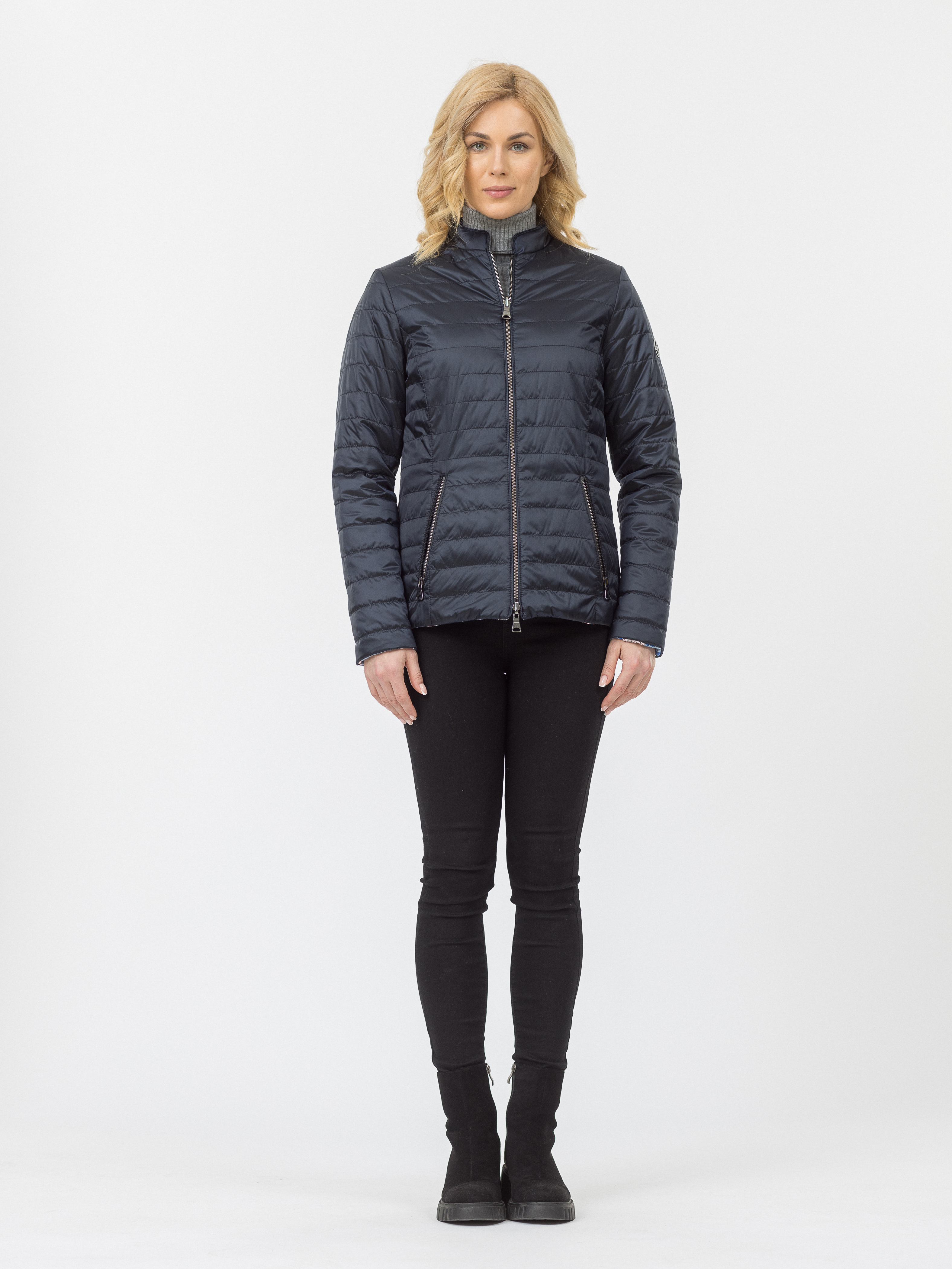 

Куртка женская Maritta 31-3011-51 синяя 42 EU, Синий, 31-3011-51