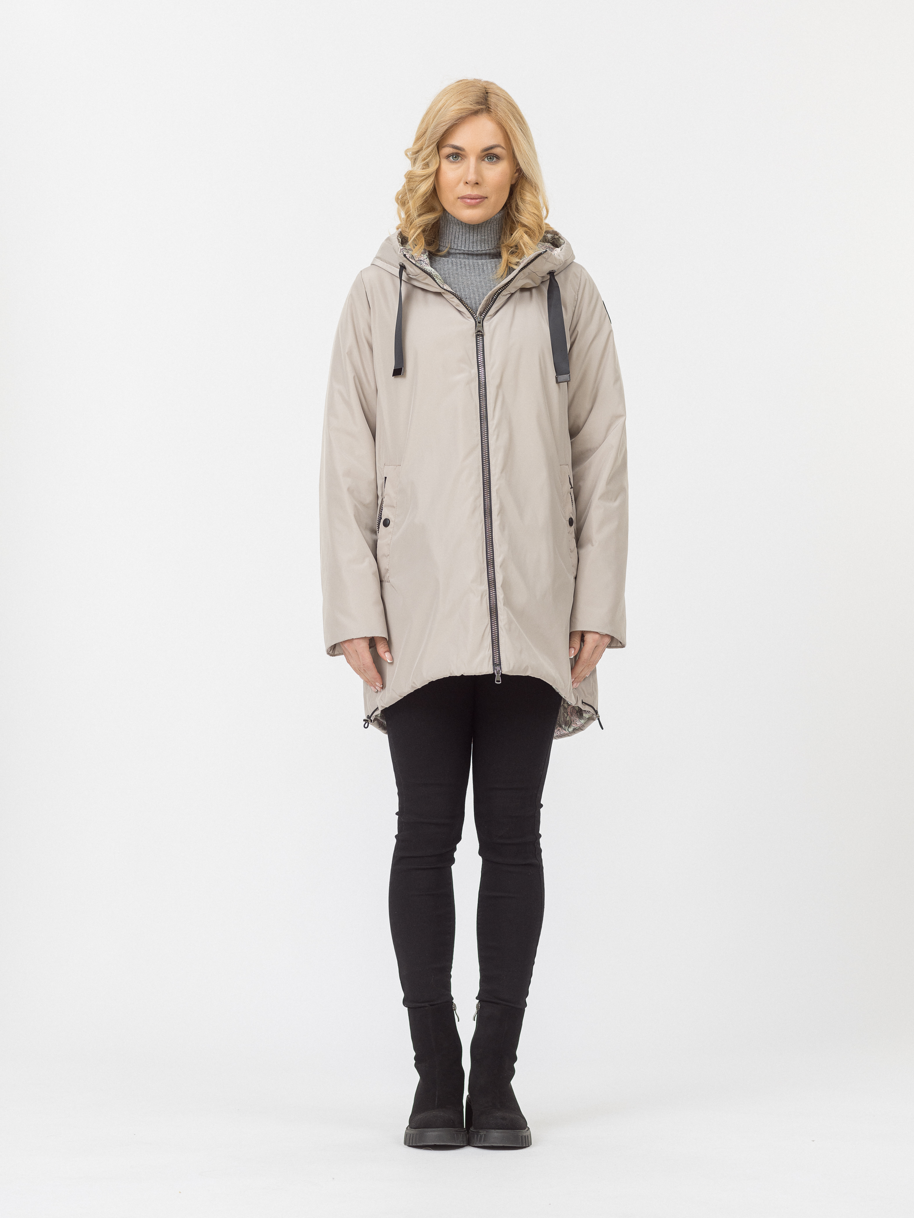 

Куртка женская Maritta 31-3012-29 бежевая 42 EU, Бежевый, 31-3012-29