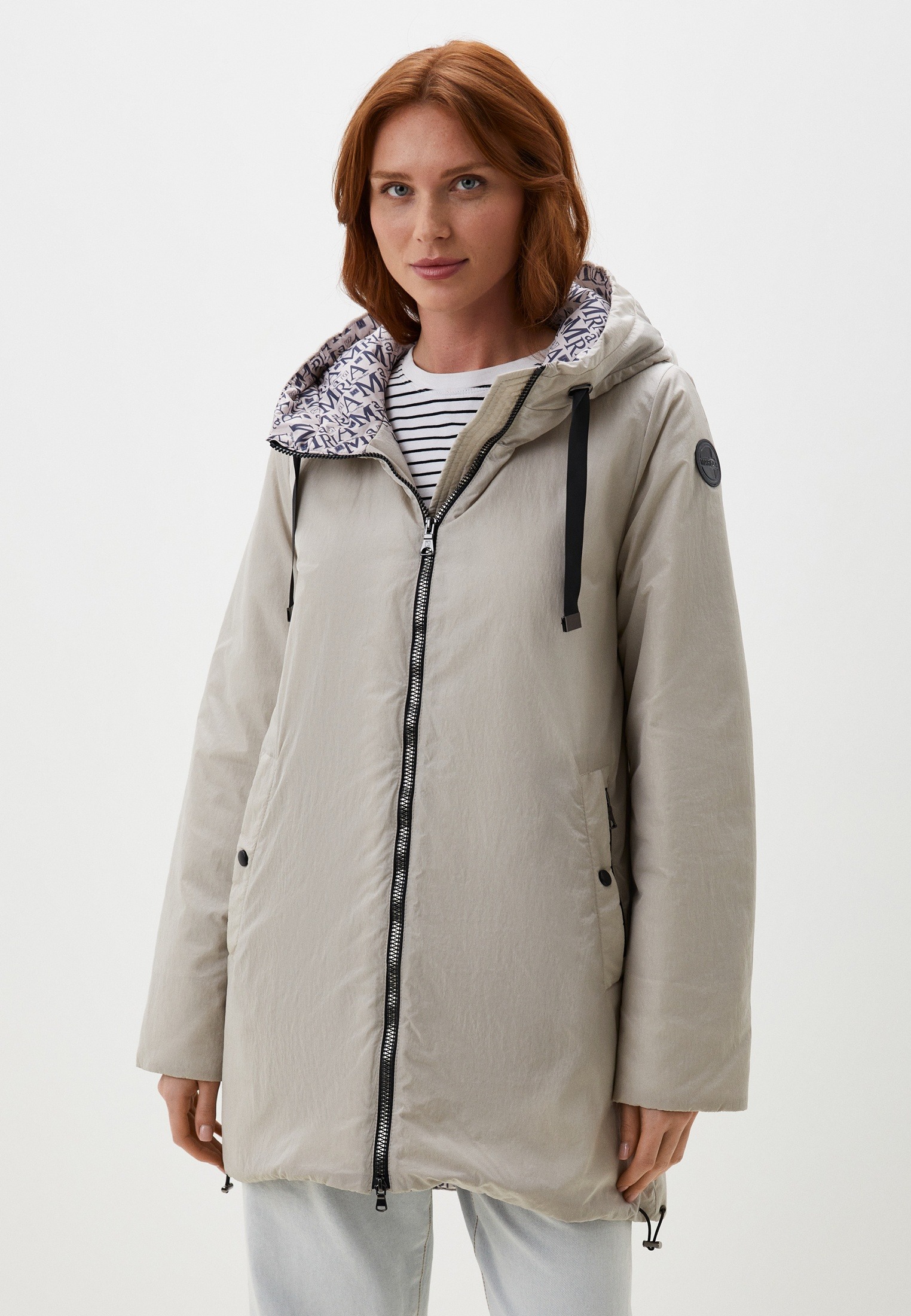 

Куртка женская Maritta 31-3012-189 бежевая 40 EU, Бежевый, 31-3012-189