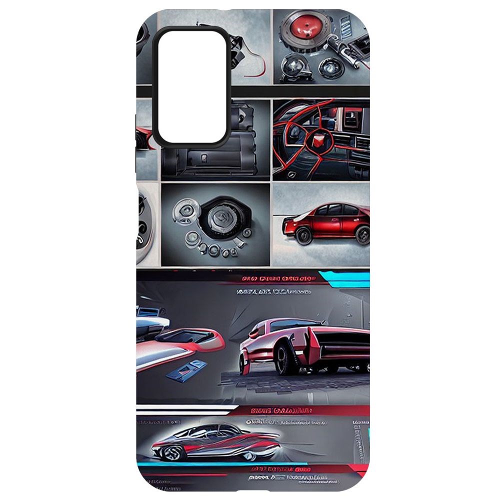 

Чехол-накладка Софт Геймкар для Xiaomi Redmi 9T