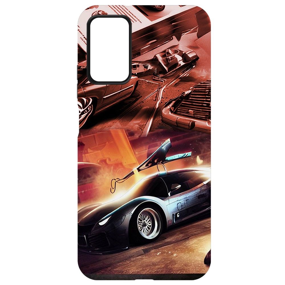 

Чехол-накладка Софт Автодинамика для Xiaomi Redmi 9T, Черный