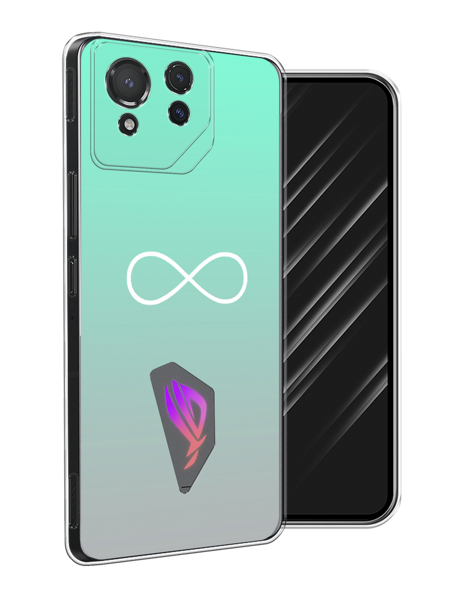 

Чехол Awog на Asus ROG Phone 8 "Бесконечность от Тиффани", Бирюзовый, 45150-1